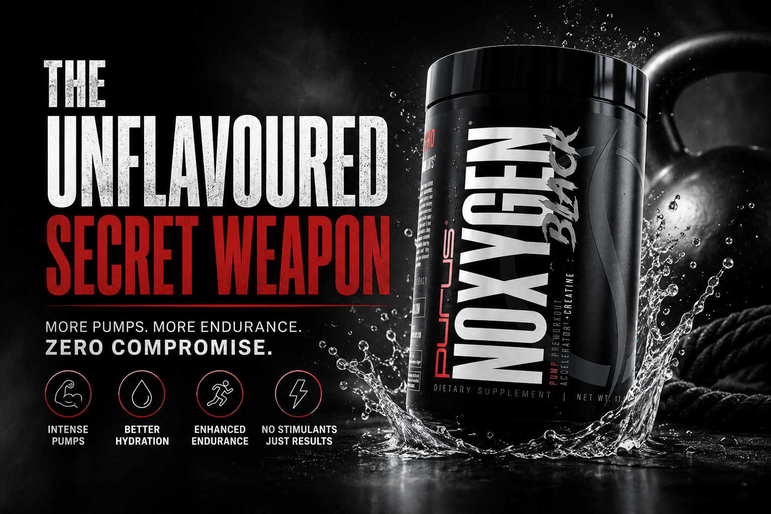 NOXygen Unflavored Powder: The Secret Weapon Every Serious Lifter Is Adding to Intra Workouts