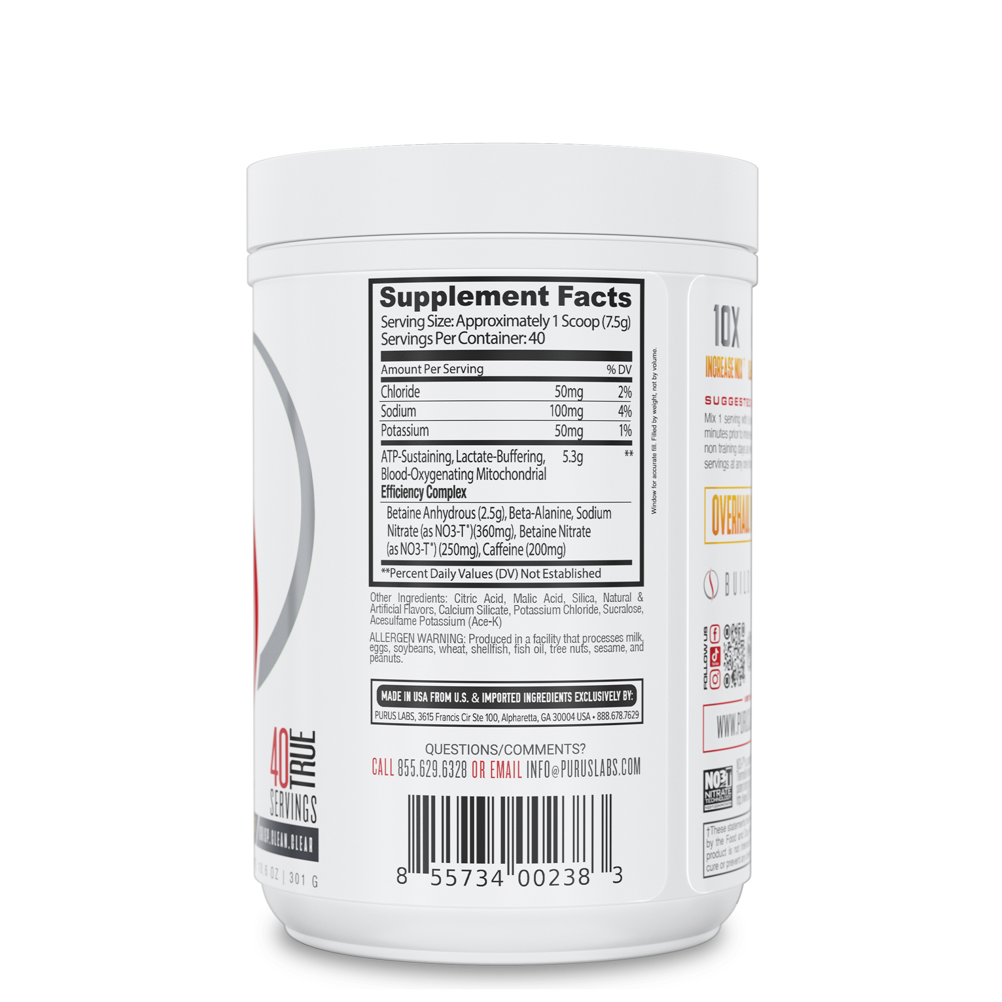 ConDense Pre Workout Supplement Purus Labs