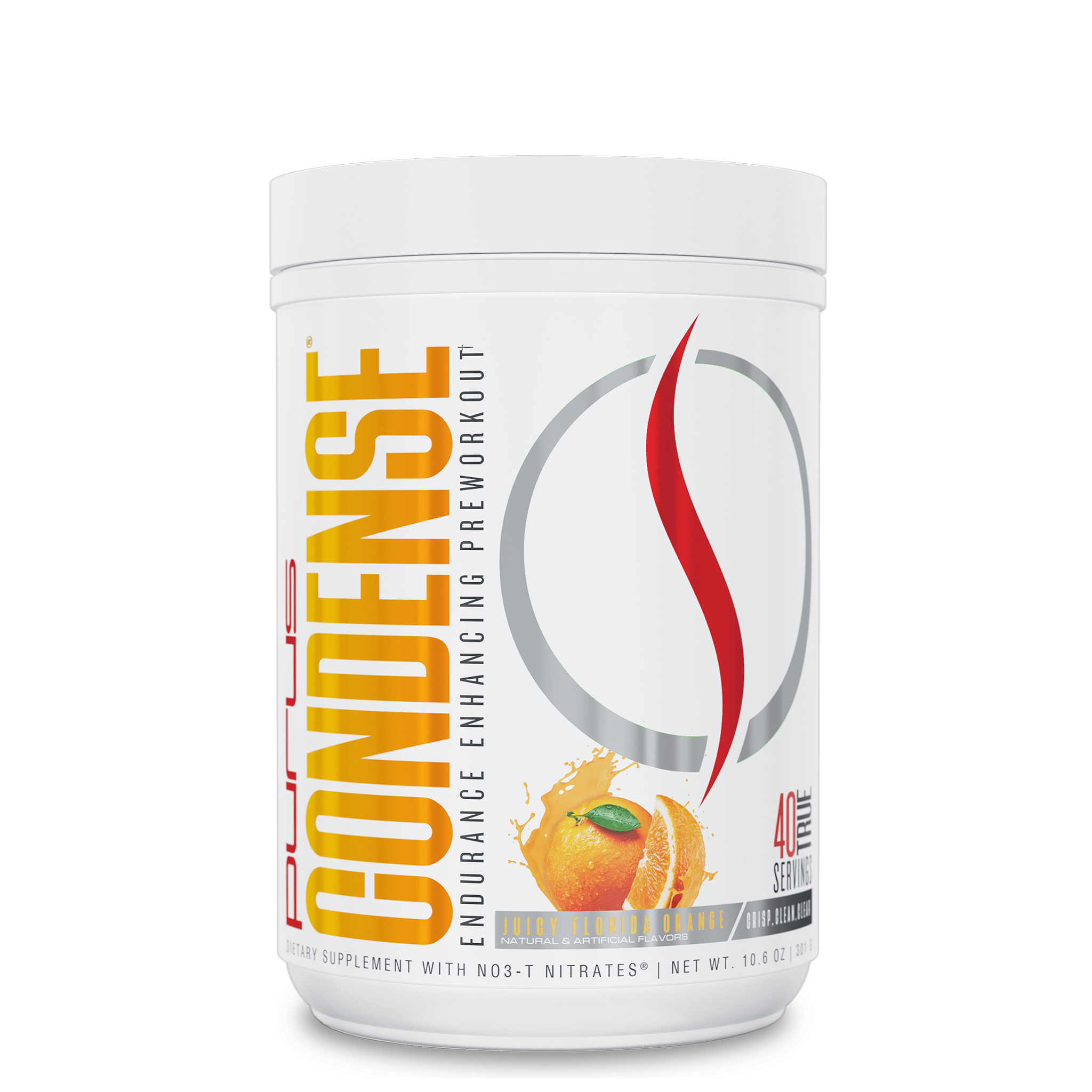 ConDense Pre Workout Supplement Purus Labs Juicy Florida Orange