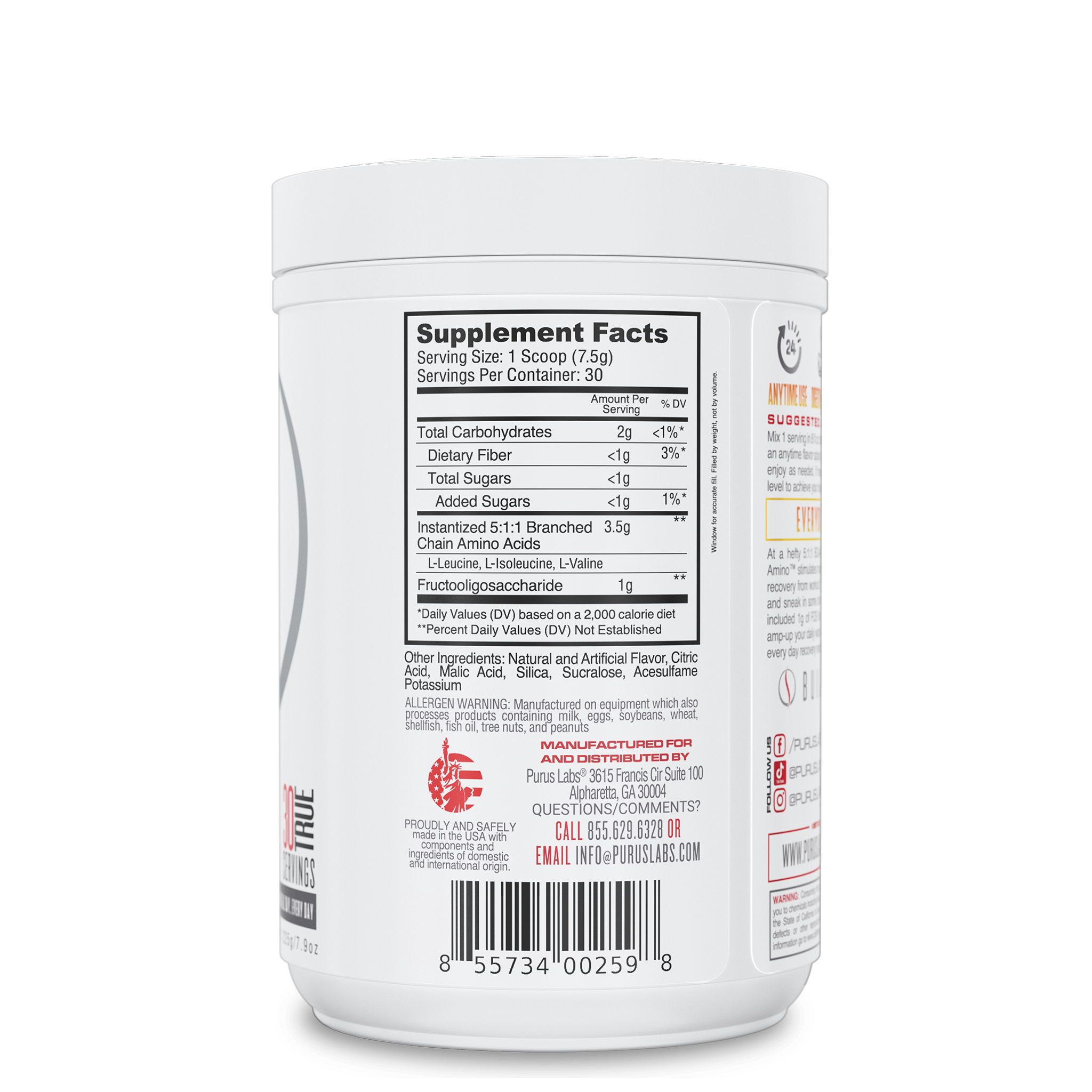 Free Everyday Amino Gift Purus Labs