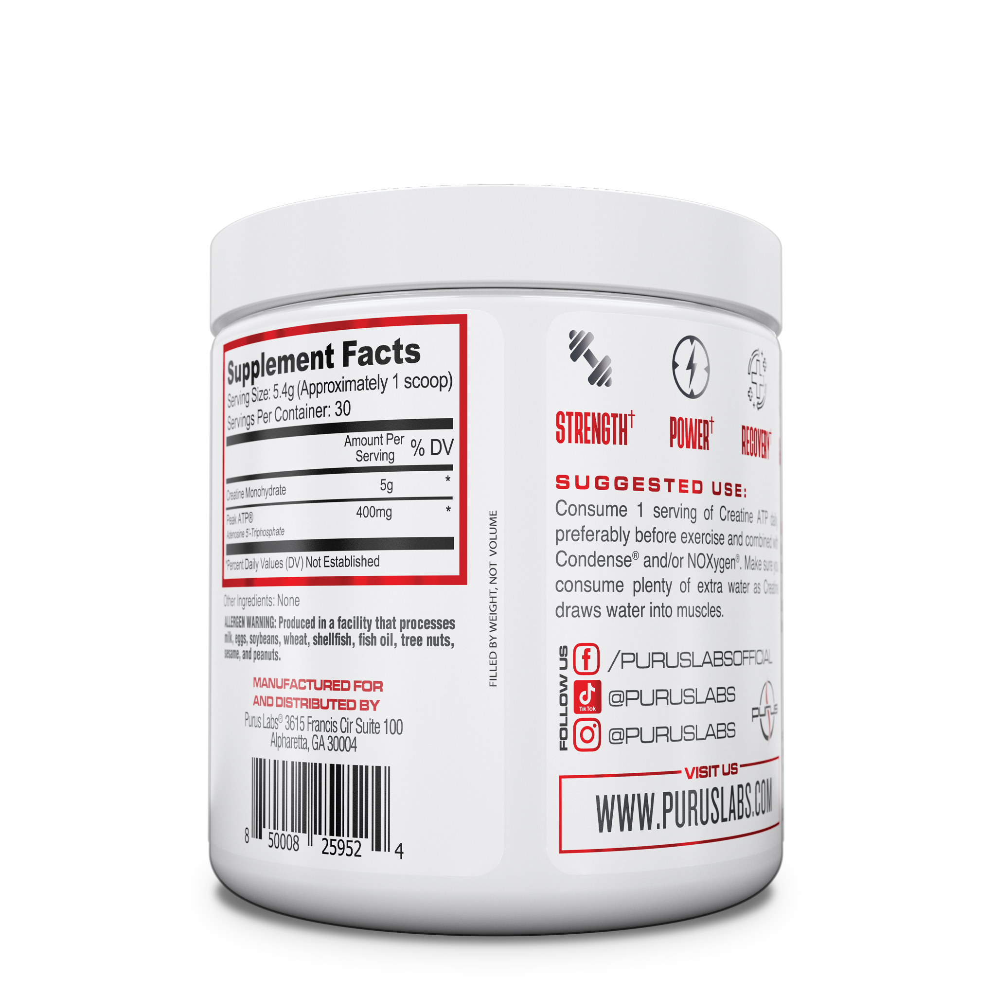 Creatine ATP Purus Labs