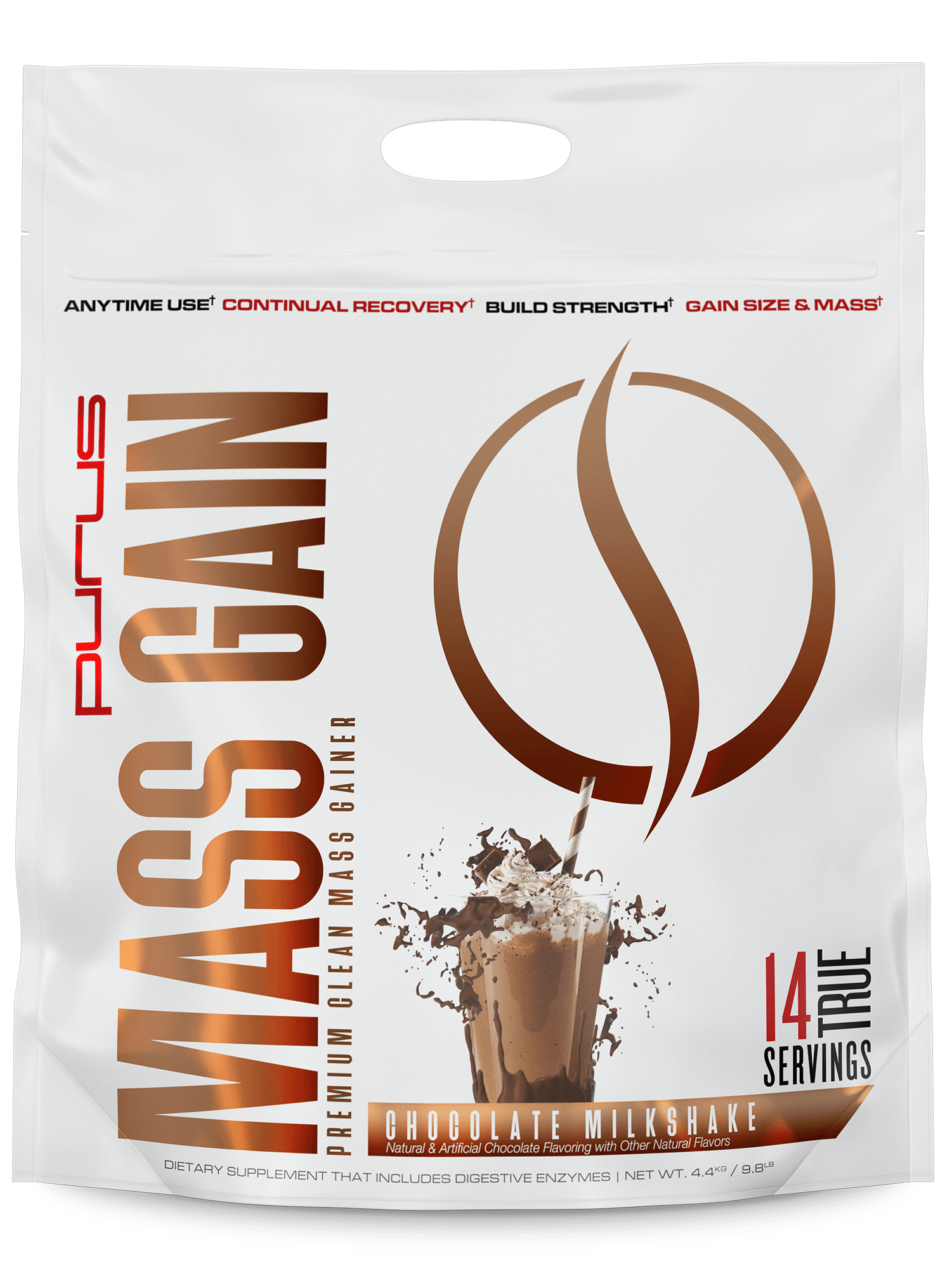 Mass Gain Supplement Purus Labs Chocolate Milkshake