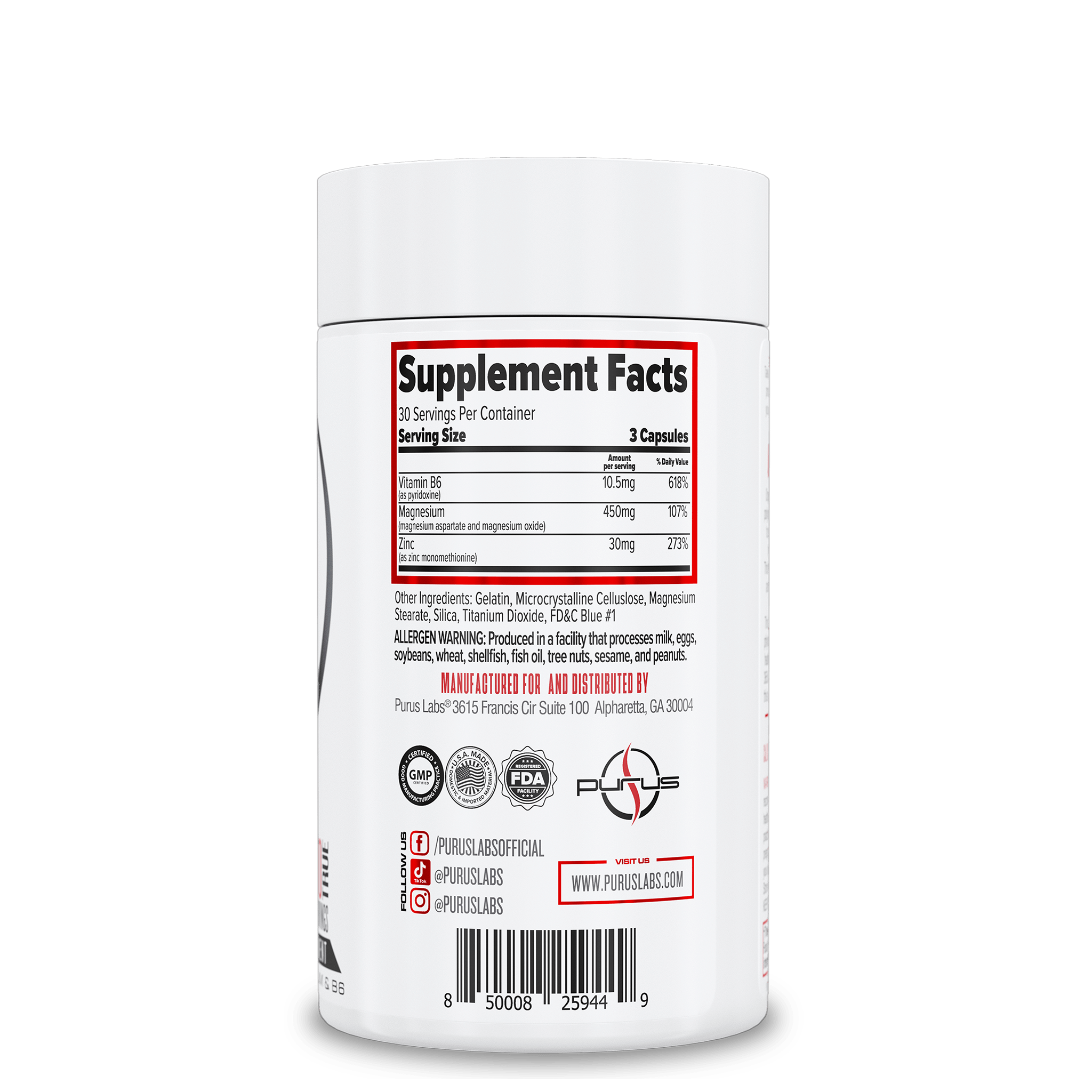 ZMA Purus Labs