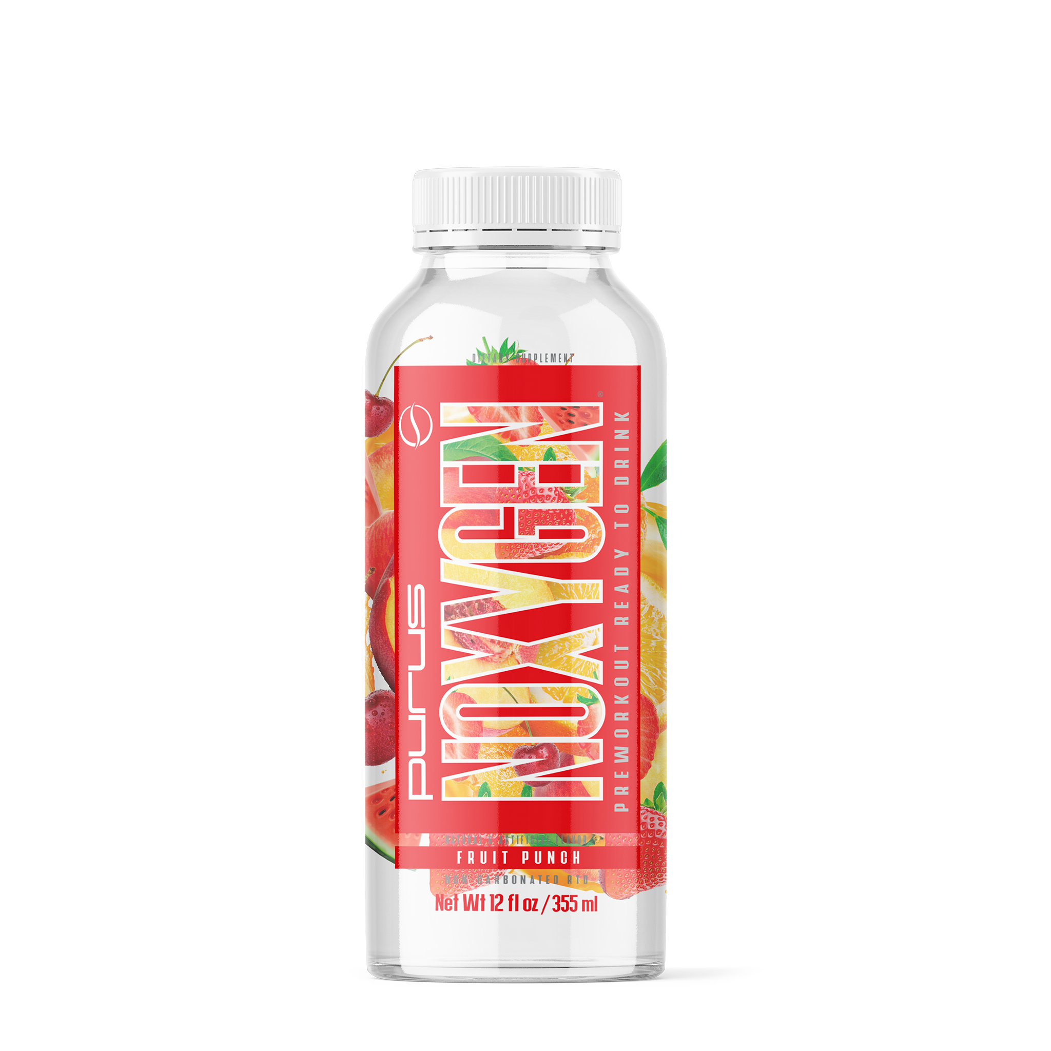 NOXygen RTD Purus Labs Fruit Punch 12 oz/12 Count Case