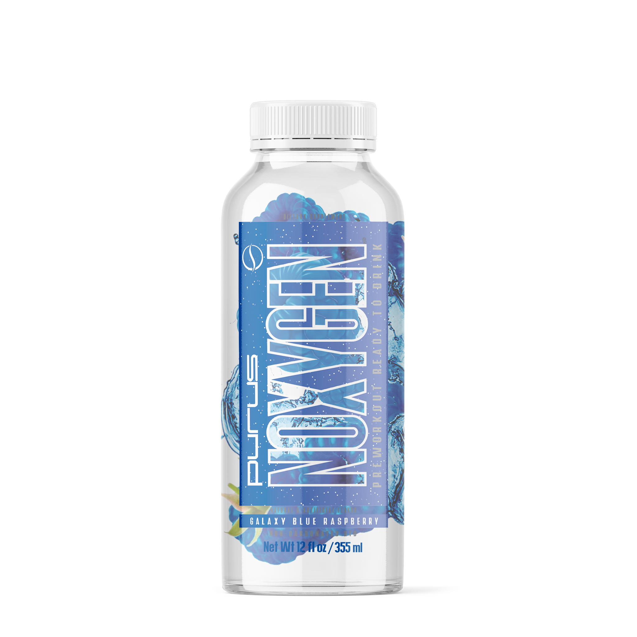 NOXygen RTD Purus Labs Galaxy Blue Raspberry 12 oz/12 Count Case