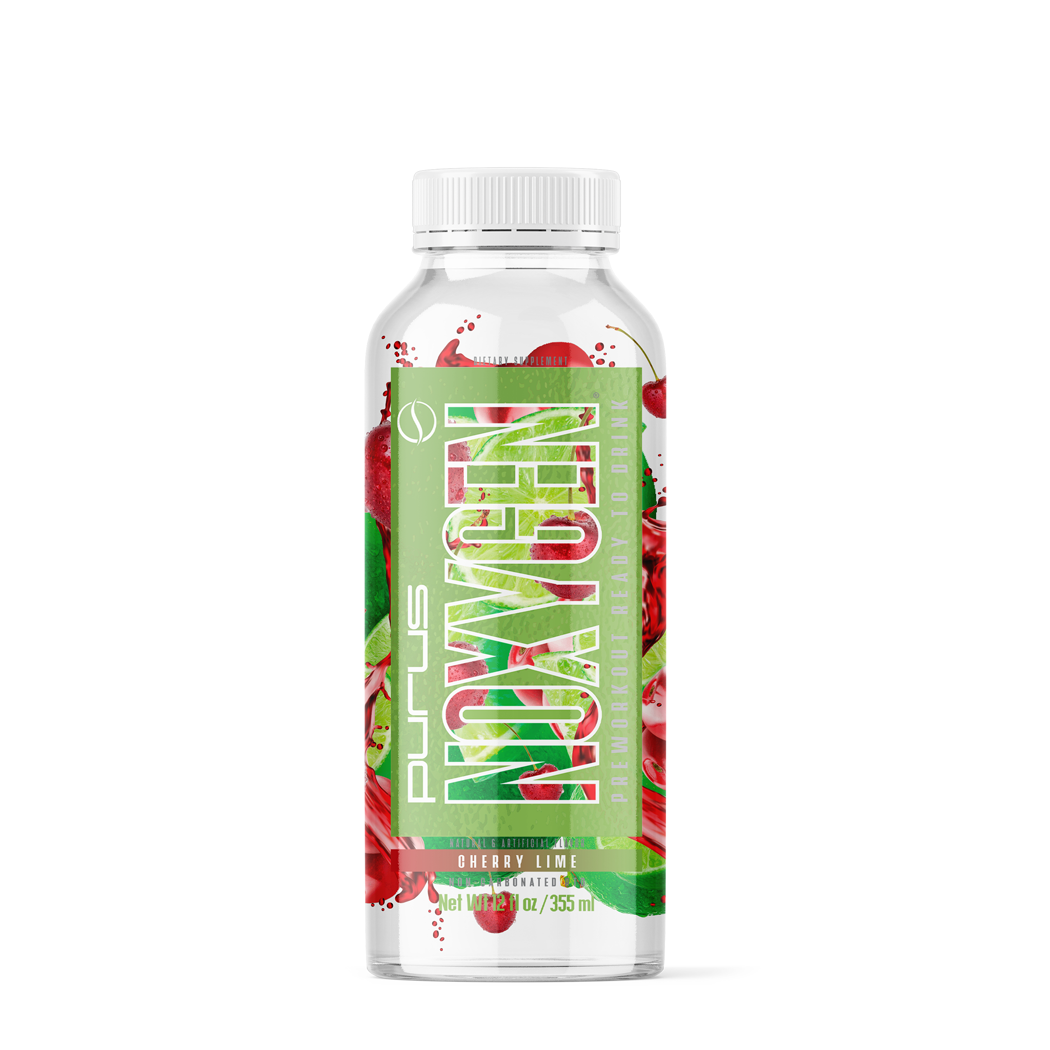 NOXygen RTD Purus Labs Cherry Lime 12 oz/12 Count Case