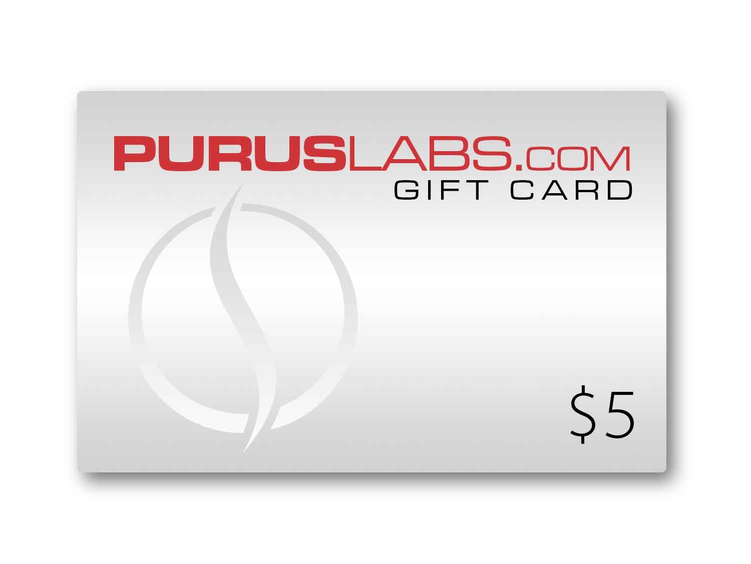 Gift Card Gift Cards Purus Labs 5.00