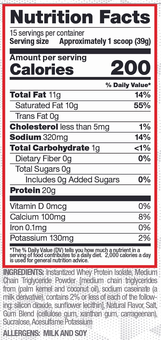 KetoFeed® Protein Supplement Purus Labs