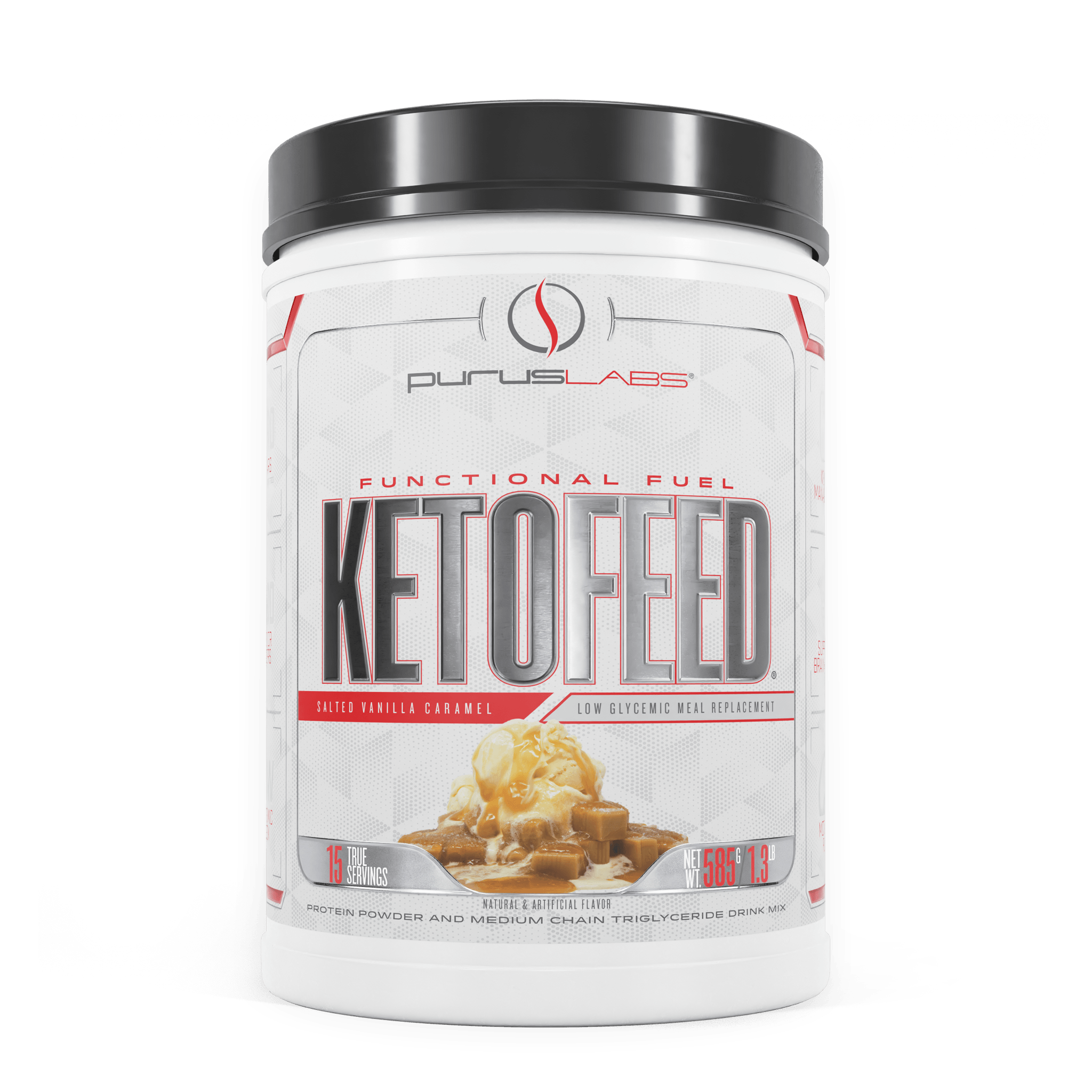KetoFeed® Protein Supplement Purus Labs Salted Vanilla Caramel