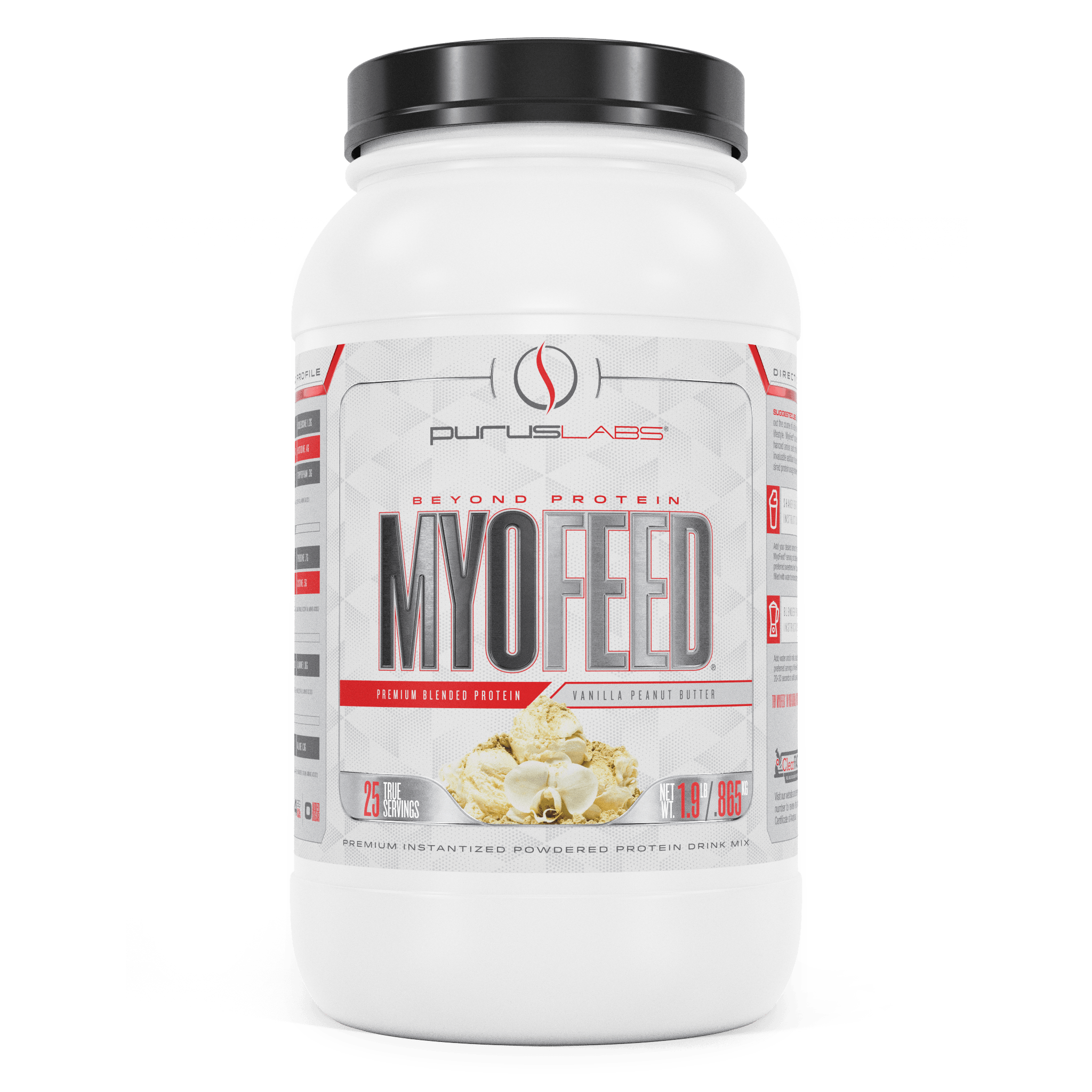Myofeed Protein 2lb Supplement Purus Labs