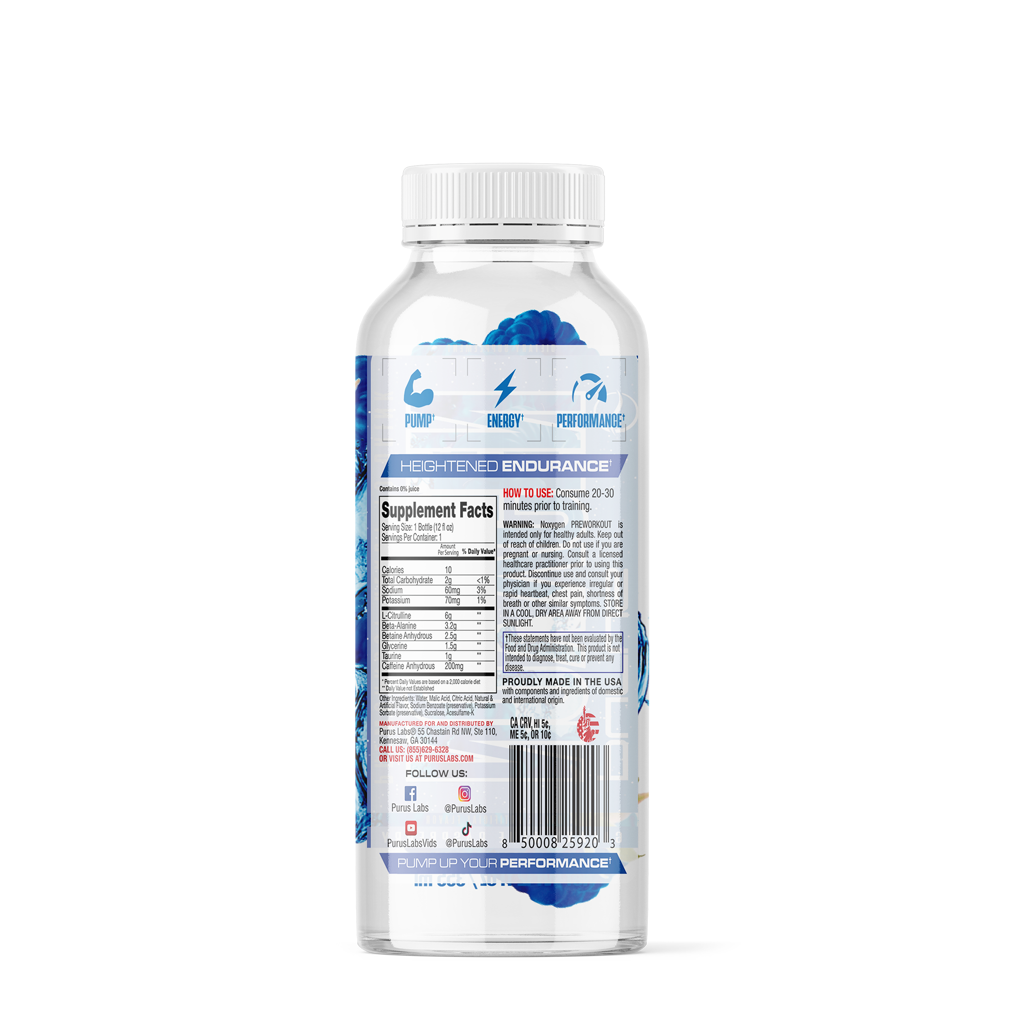 NOXygen RTD Purus Labs