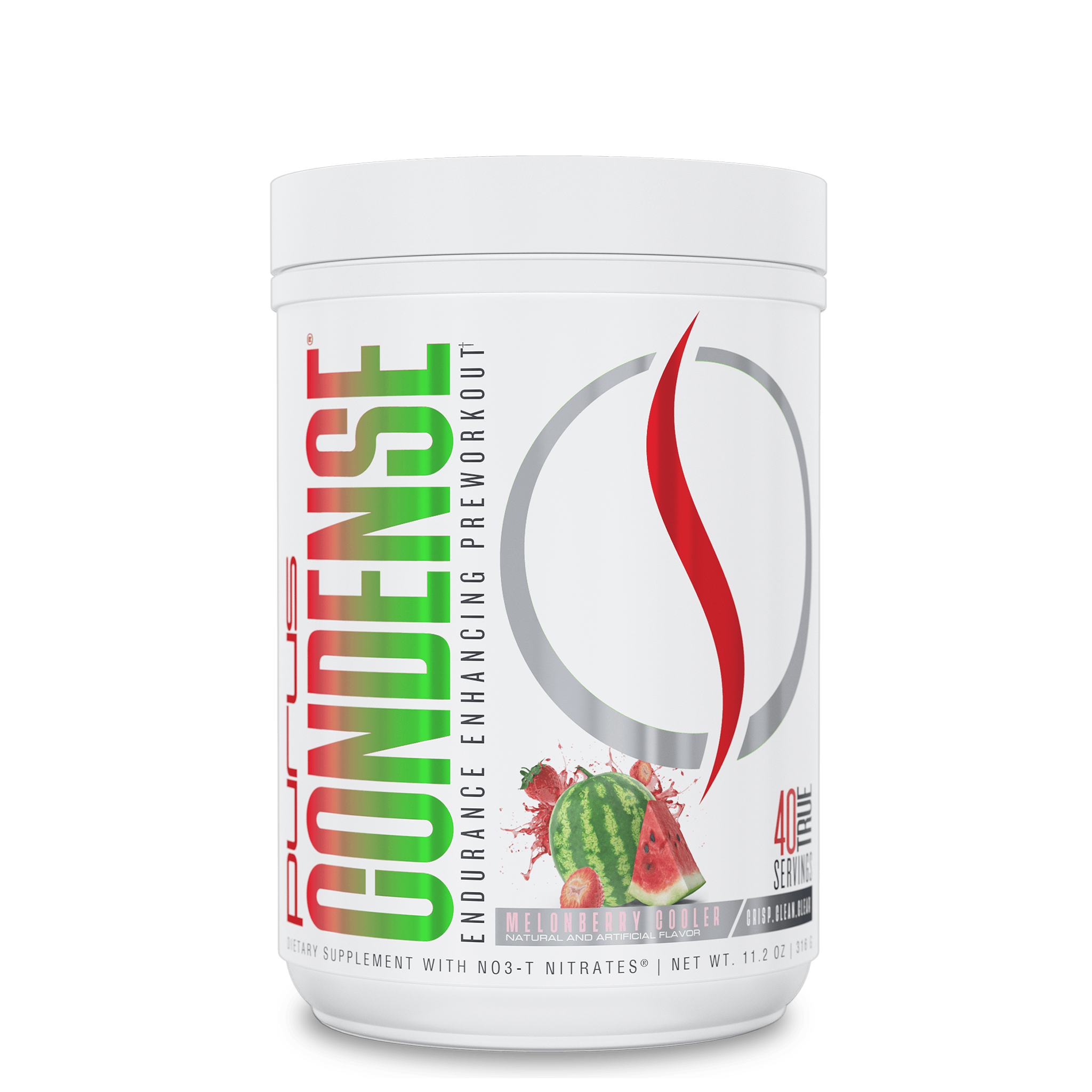 ConDense Pre Workout Supplement Purus Labs Melonberry Cooler  