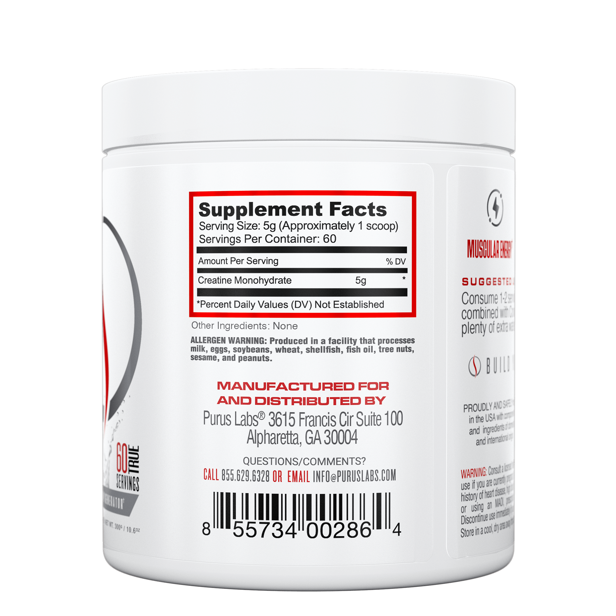 Creatine Supplement Purus Labs   