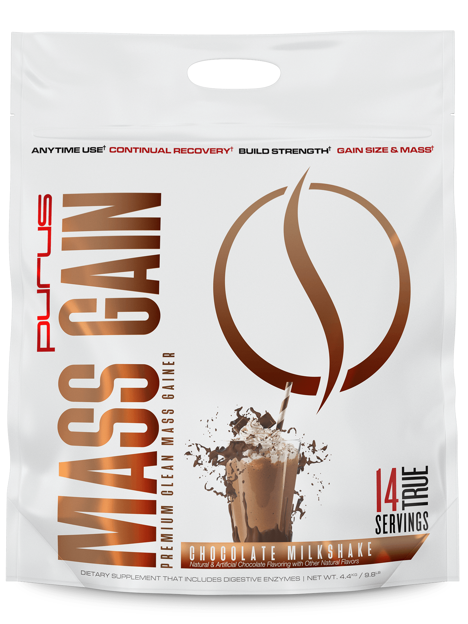 Mass Gain Supplement Purus Labs Chocolate Milkshake  