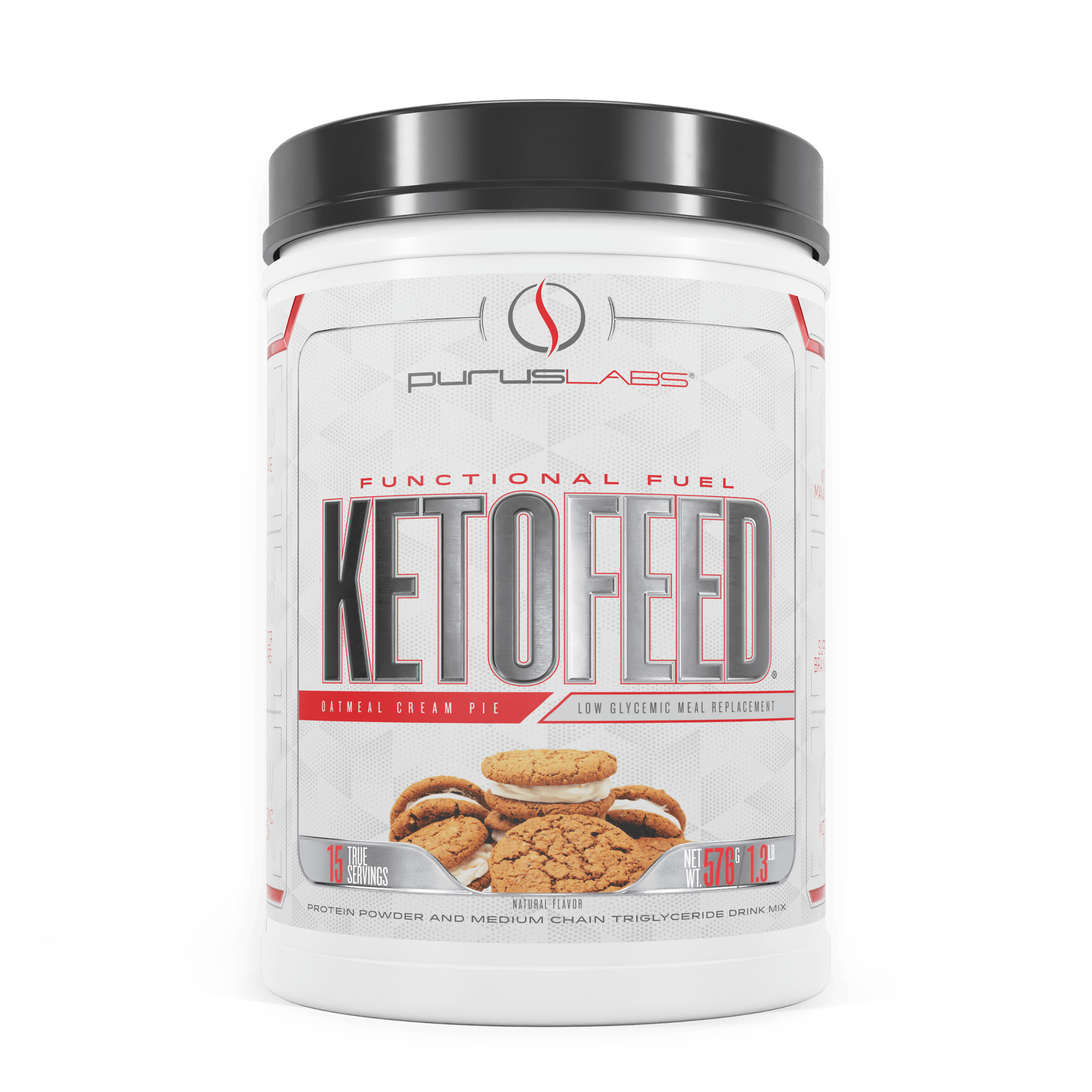 KetoFeed® Protein Supplement Purus Labs Oatmeal Cream Pie  