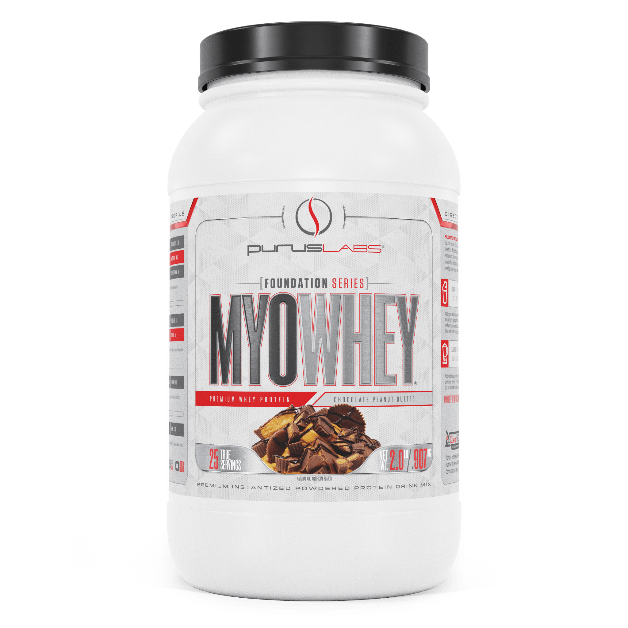 MyoWhey Supplement Purus Labs 2lb - Chocolate Peanut Butter  