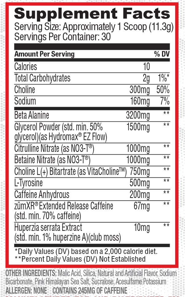 NOXygen Preworkout  Purus Labs   